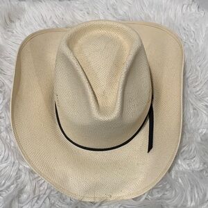 Larry Mahan Cream Cowboy Hat